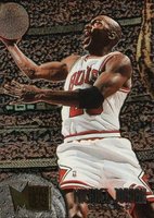 1995 Metal #13 Michael Jordan Basketball Card