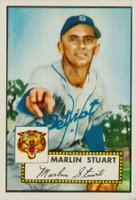 1952 Topps #208 Marlin Stuart Baseball Card