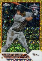 2023 Topps Pro Debut #PDC7 Jackson Holliday Chrome-Gold Mini Diamond Baseball Card