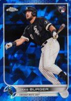 2022 Topps Chrome Sapphire Edition #186 Jake Burger Baseball Card