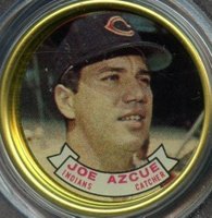1964 Topps Coins #110 Joe Azcue Baseball Card