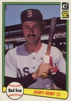 1982 Donruss #156 Jerry Remy Baseball Card