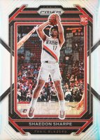 2022 Panini Prizm #250 Shaedon Sharpe Silver Prizm Basketball Card