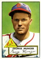 1952 Topps #115 George Munger Baseball Card