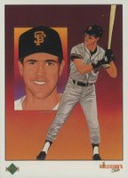 1989 Upper Deck #678 Will Clark Giants Checklist Baseball Card