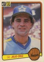 1983 Donruss #379 Julio Cruz Baseball Card