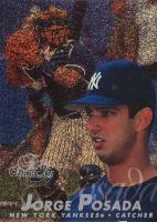 1997 Flair Showcase #117 Jorge Posada Row 2 Baseball Card