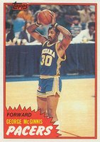 1981 Topps #92 George McGinnis Mid-West Basketball Card