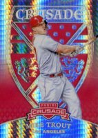 2018 Panini Chronicles Crusade #19 Mike Trout Hyper Baseball Card