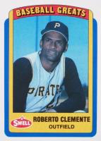 1990 Swell Baseball Greats #20 Roberto Clemente Baseball Card