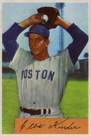 1954 Bowman #98 Ellis Kinder Baseball Card