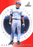 1998 Pinnacle Plus Team Pinnacle #4 Alex Rodriguez/Barry Larkin Baseball Card