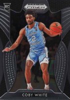 2019 Panini Prizm Draft Picks #8 Coby White Basketball Card