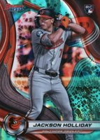 2024 Bowman's Best #13 Jackson Holliday Aqua Lava Baseball Card