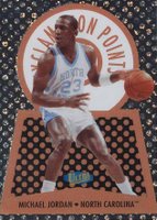 2013 Fleer Retro Ultra Exclamation Points #20 Michael Jordan Basketball Card
