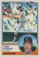 1983 Topps #480 Toby Harrah Baseball Card