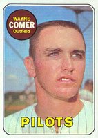 1969 Topps #346 Wayne Comer Baseball Card