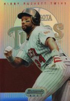 1995 Bowman's Best #27 Kirby Puckett Red Refractor Baseball Card