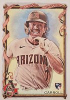 2023 Topps Allen & Ginter #368 Corbin Carroll Silver Portrait Hot Box Baseball Card
