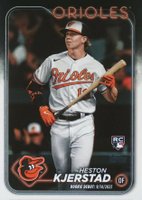 2024 Topps Update #US86 Heston Kjerstad Baseball Card