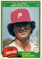 1981 O-Pee-Chee #203 Steve Carlton Baseball Card