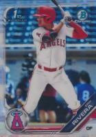 2019 Bowman Draft #BDC77 Erik Rivera Chrome-Refractor Baseball Card