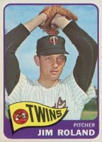 1965 Topps #171 Jim Roland Baseball Card