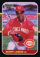 1987 Donruss #492 Barry Larkin Baseball Card