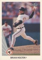 1990 Leaf #487 Brian Holton Baseball Card