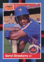 1988 Donruss MVP #BC-20 Darryl Strawberry Baseball Card