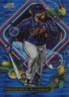 2023 Topps Cosmic Chrome #179 Francisco Alvarez Blue Moon Baseball Card