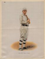 1912 Helmar Silks #100 Eddie Collins Baseball Card