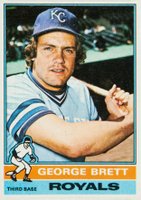 1976 Topps #19 George Brett Baseball Card