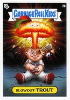 2022 Topps Garbage Pail Kids GPK X MLB Series 2 Alex Pardee #2b Blowout Trout Baseball Card