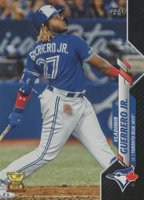 2020 Topps #182 Vladimir Guerrero Jr. Black Baseball Card