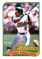 1989 Topps #248 Tony Phillips Baseball Card