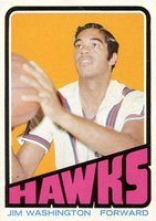 1972 Topps #22 Jim Washington Basketball Card