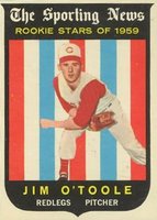 1959 Topps #136 Jim O'Toole Baseball Card