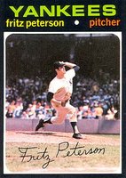 1971 Topps #460 Fritz Peterson Baseball Card