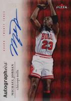 2006 Fleer Autographics Michael Jordan Autographics #MJA-6 Michael Jordan Basketball Card
