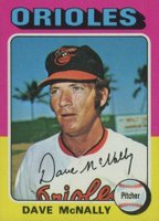 1975 Topps Mini #26 Dave McNally Baseball Card