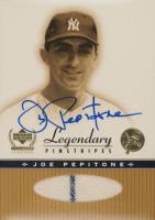 2000 Upper Deck Yankees Legends Legendary Pinstripes #JP-A Joe Pepitone Autograph Baseball Card