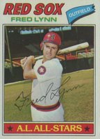 1977 Topps #210 Fred Lynn Baseball Card