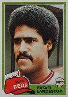 1981 Topps #786 Rafael Landestoy Traded Baseball Card