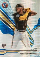 2024 Topps Pristine #156 Jackson Merrill Pristine Blue Baseball Card