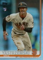 2019 Topps Update  #US245 Mike Yastrzemski Rainbow Foil Baseball Card