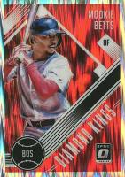 2018 Panini Donruss Optic #27 Mookie Betts Shock Baseball Card