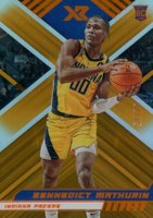 2022 Panini Chronicles #291 Bennedict Mathurin Orange Basketball Card