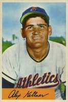 1954 Bowman #51 Alex Kellner Baseball Card