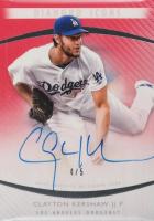 2017 Topps Diamond Icons Autographs #AUCK Clayton Kershaw Red Baseball Card
